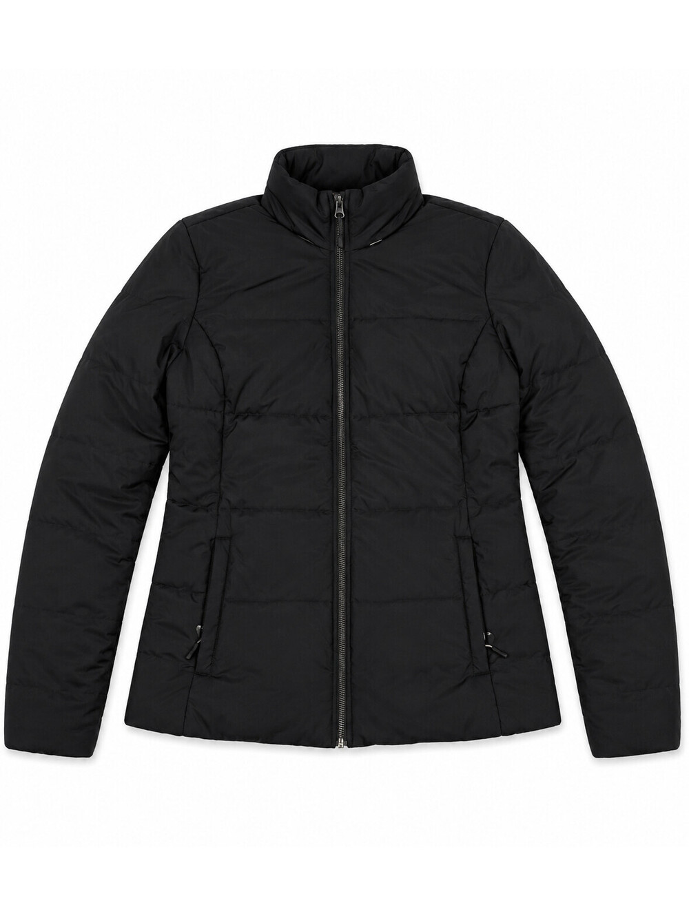 82° Heat Women's Black Full Zip Quilted Puffer Jacket Coat Size Medium